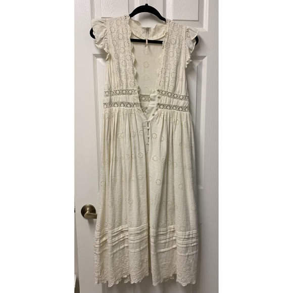 White Lace Summer Dress - Picture 2 of 5